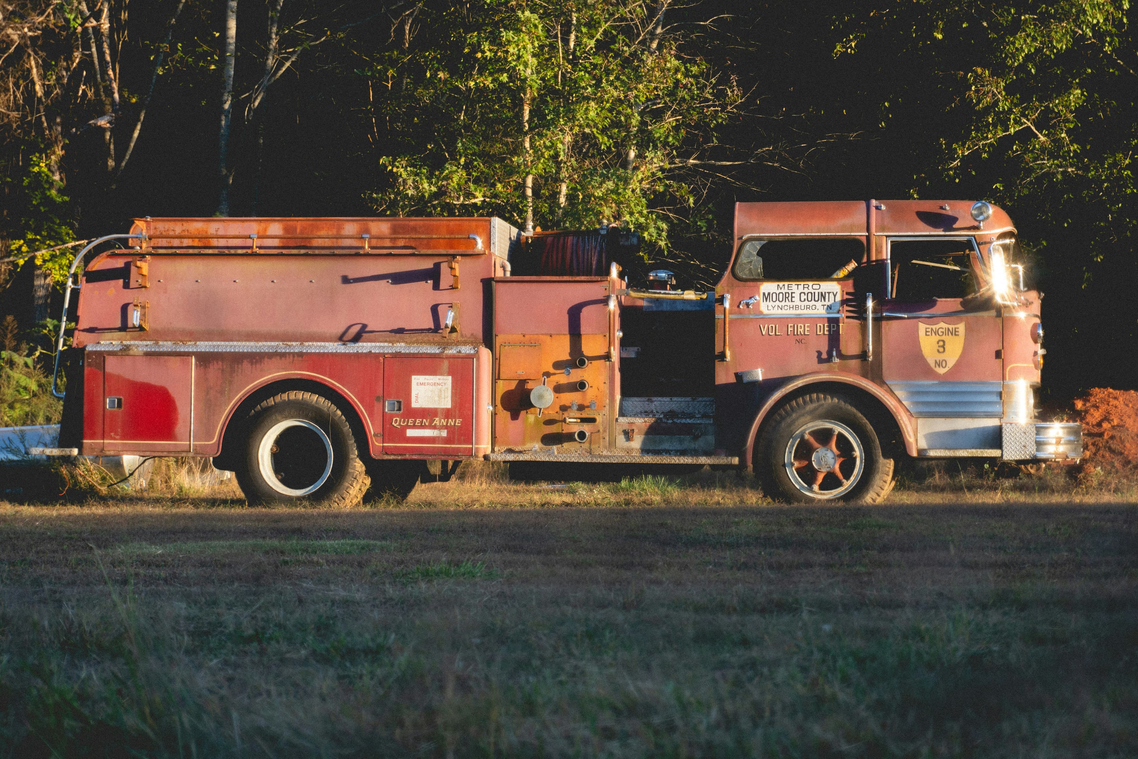 Chapter apparatus in evening light
